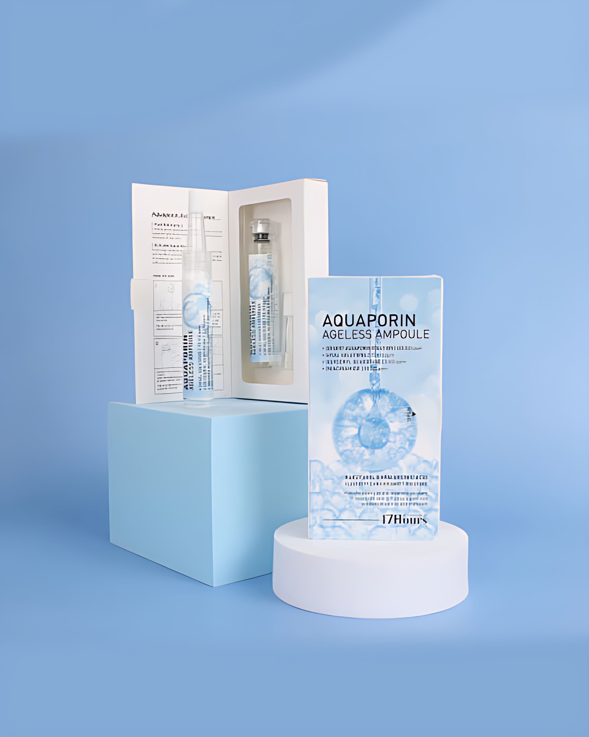 00_processed_d5979eef-be0f-43c8-915e-2ac1cbc42721 17Hours Aquaporin Ageless Ampoule 10ml/10ml*3 - Image 1