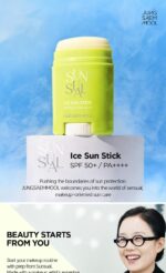 JUNGSAEMMOOL Sun-sual Ice Sun Stick SPF 50+ PA++++ 16g - Image 2