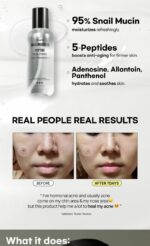 JUMISO Snail Mucin 95 + Peptide Facial Essence 140ml - Image 4