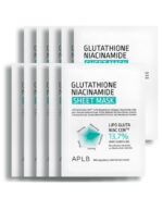 APLB Glutathione Niacinamide Sheet Mask 25ml*10pack