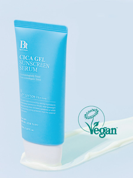 BENTON Cica Gel Sunscreen Serum SPF50+PA++++ 50ml