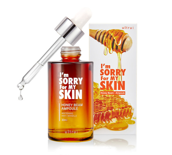 I'm Sorry For My Skin Honey Beam Ampoule - Whitening Wrinkle Improvement Care 30ml