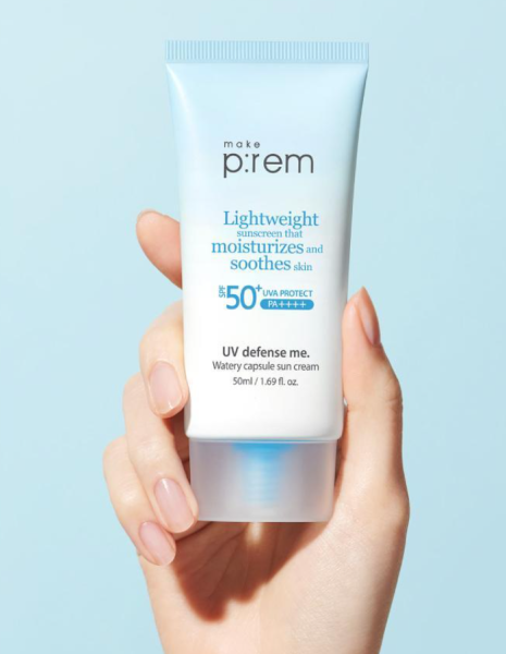 make p:rem UV Defense Me Watery Capsule Sun Cream 40ml