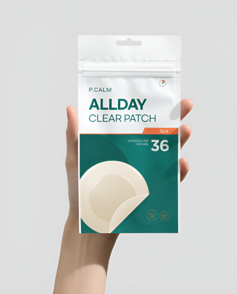 P.CALM Allday Clear Spot Patch 12mm*18pcs, 10mm*18pcs