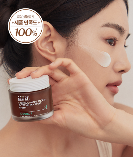 ACWELL Licorice pH Balancing Extreme Moisture Cream 55ml