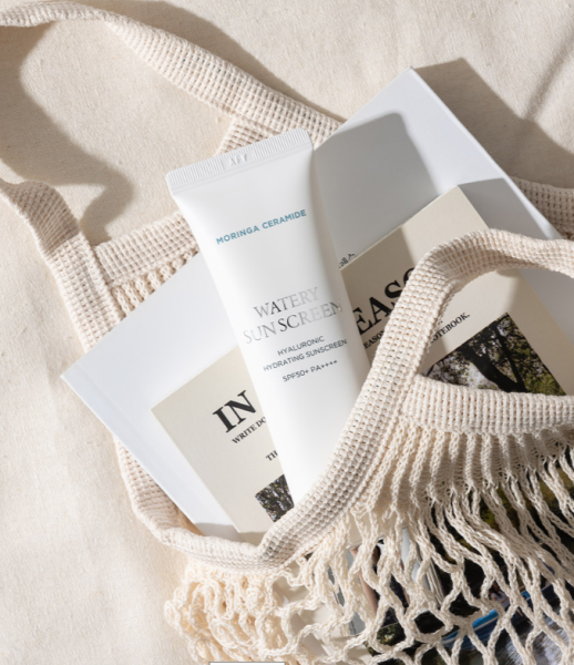 heimish Moringa Ceramide Hyaluronic Hydrating Watery Sunscreen SPF 50+ PA++++ 50ml