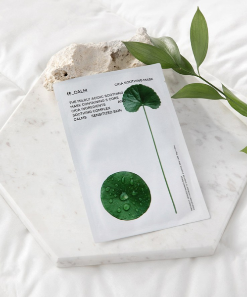 HUE_CALM Cica Soothing Mask 25g*10pack