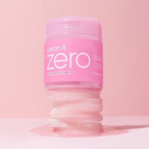 BANILA CO Clean it Zero Pink Hydration Toner Pad 235ml / 70pads - EmpressKorea