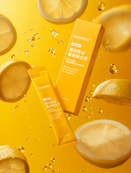 MEDIPEEL Vitamin Mela Toning Wrapping Mask 4ml x 4ea