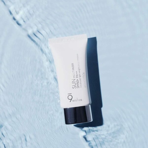 9wishes Sun Moisturizer SPF 50+ PA+++ 50ml - EmpressKorea