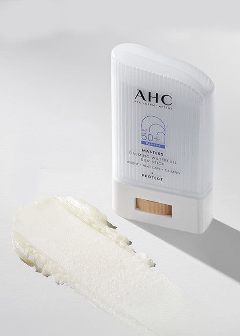 AHC Masters Calming Waterful Sun Stick SPF+PA++++ 22g+Waterful Sun Cream 7ml - EmpressKorea