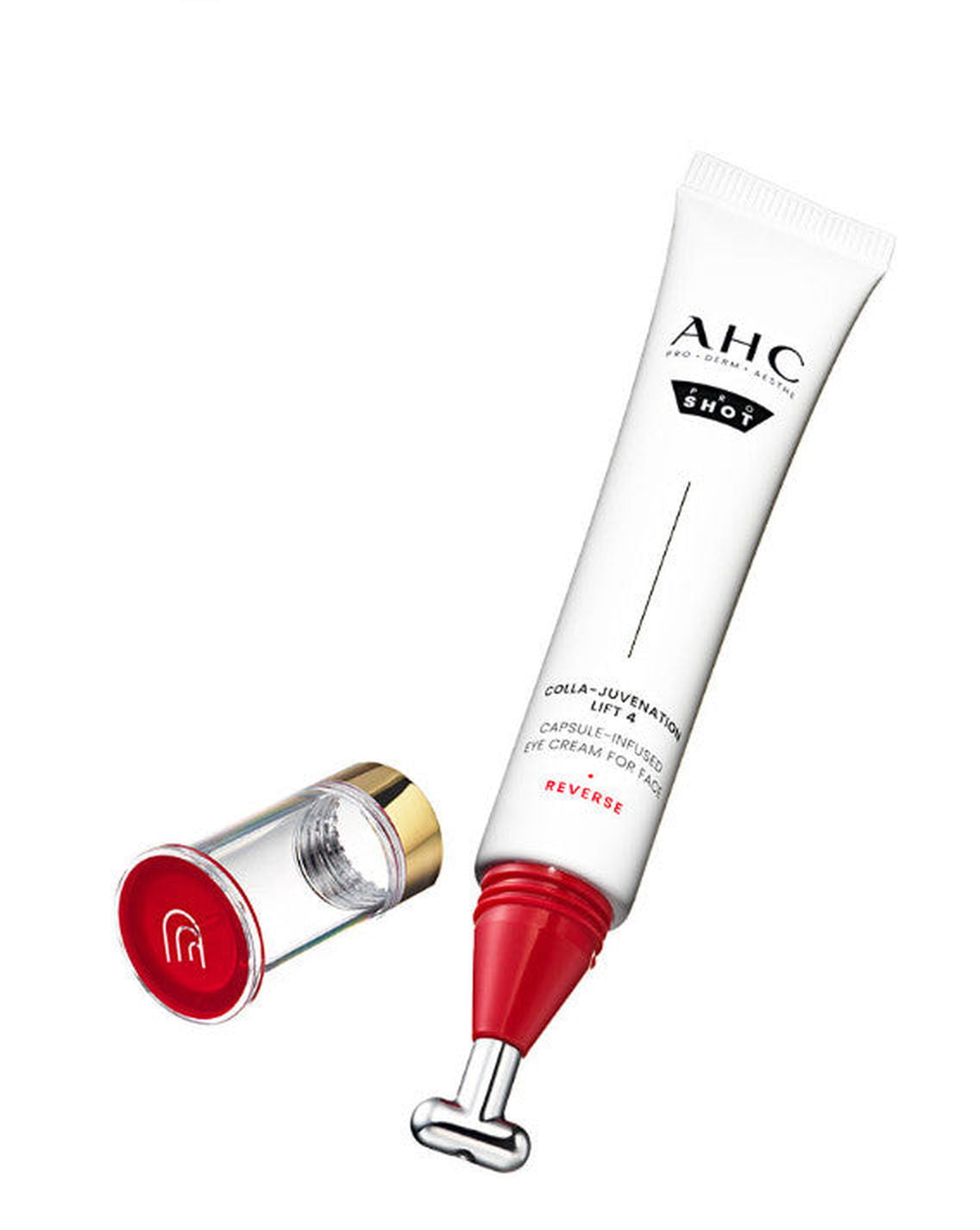 AHC Pro Shot Cola Juvenation Lift 4 Capsule Infused Eye Cream for Face 30ml - EmpressKorea
