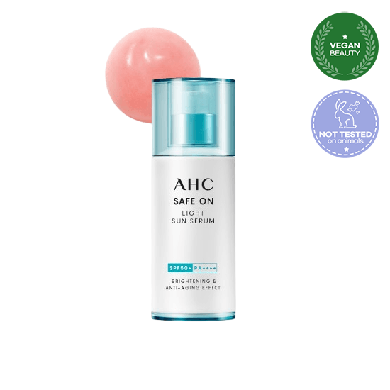 AHC Safe On Light Sun Serum SPF 50+ PA++++ 40ml - EmpressKorea