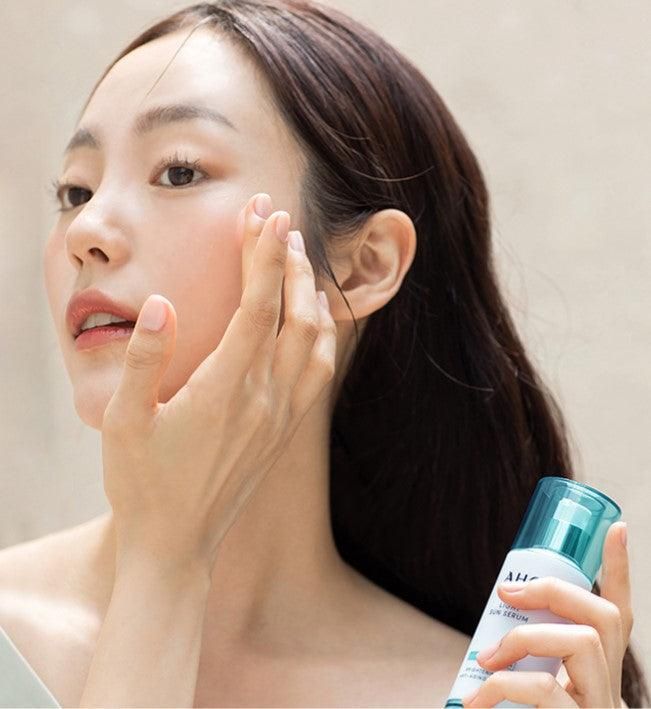 AHC Safe On Light Sun Serum SPF 50+ PA++++ 40ml - EmpressKorea