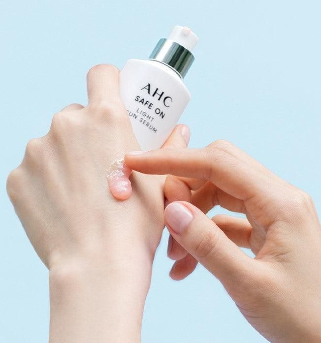AHC Safe On Light Sun Serum SPF 50+ PA++++ 40ml - EmpressKorea