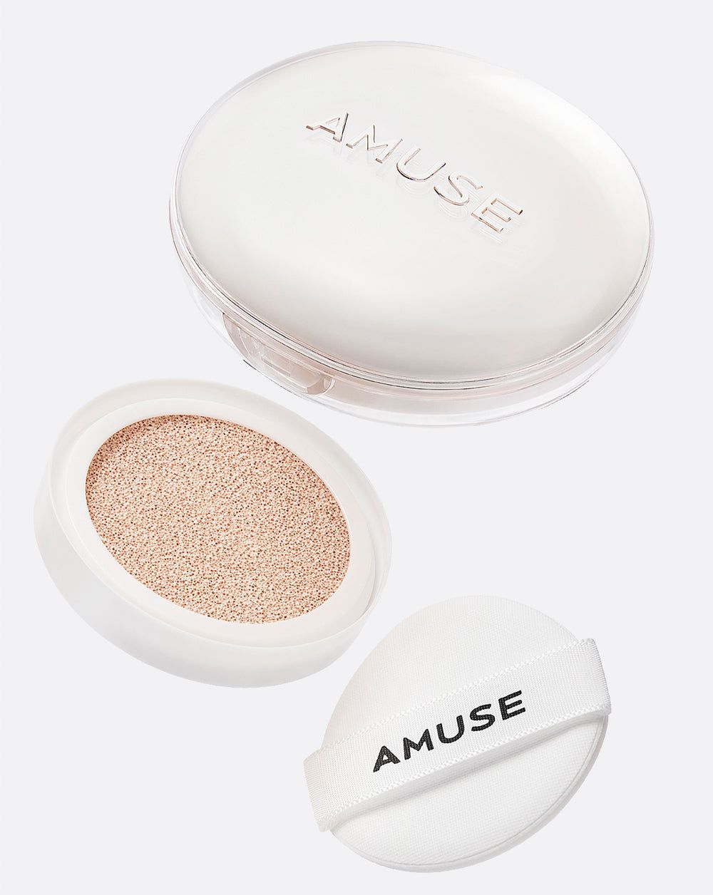 AMUSE Ceramic Skin Perfector Cushion SPF40 PA ++ 15g+Refill 15g - EmpressKorea