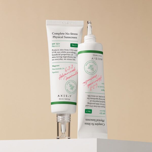 AXIS-Y Complete No-Stress Physical Sunscreen V.3 50ml - EmpressKorea