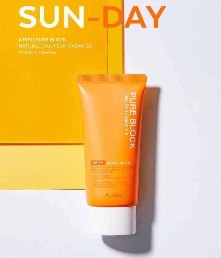 A_PIEU_Pure_Block_Natural_Daily_Sun_Cream_EX_SPF_50_PA_50ml_-_EmpressKorea-175582 A'PIEU Pure Block Natural Daily Sun Cream EX SPF 50+ PA++++ 50ml - EmpressKorea