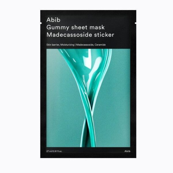 Abib Gummy sheet mask Madecassoside sticker 27ml*10pcs - EmpressKorea