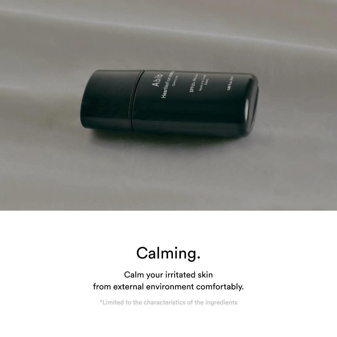 Abib Heartleaf Sun Essence Calming Drop SPF 50+ PA++++ 50ml - EmpressKorea