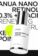 Anua Nano Retinol 0.3 Niacin Renewing Serum 30ml - EmpressKorea