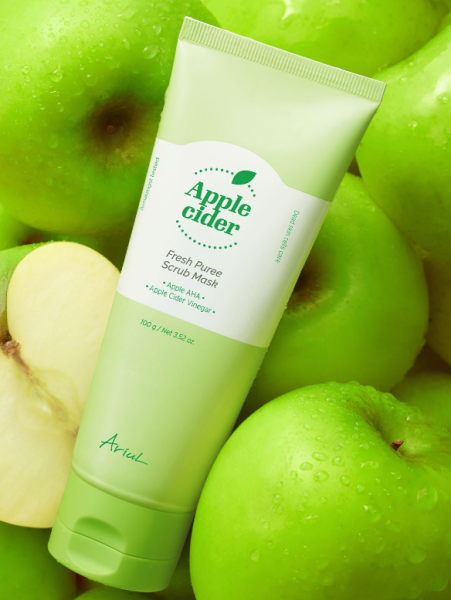 AriuL Apple Cider Fresh Puree Scrub Mask 100g - EmpressKorea