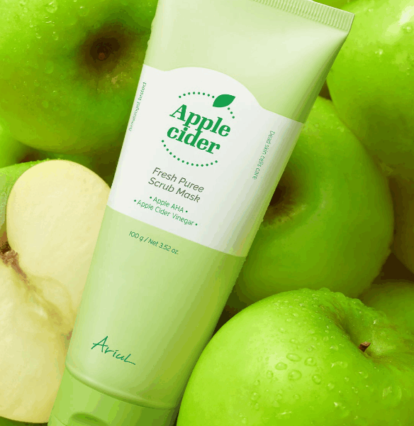 AriuL Apple Cider Fresh Puree Scrub Mask 100g - EmpressKorea