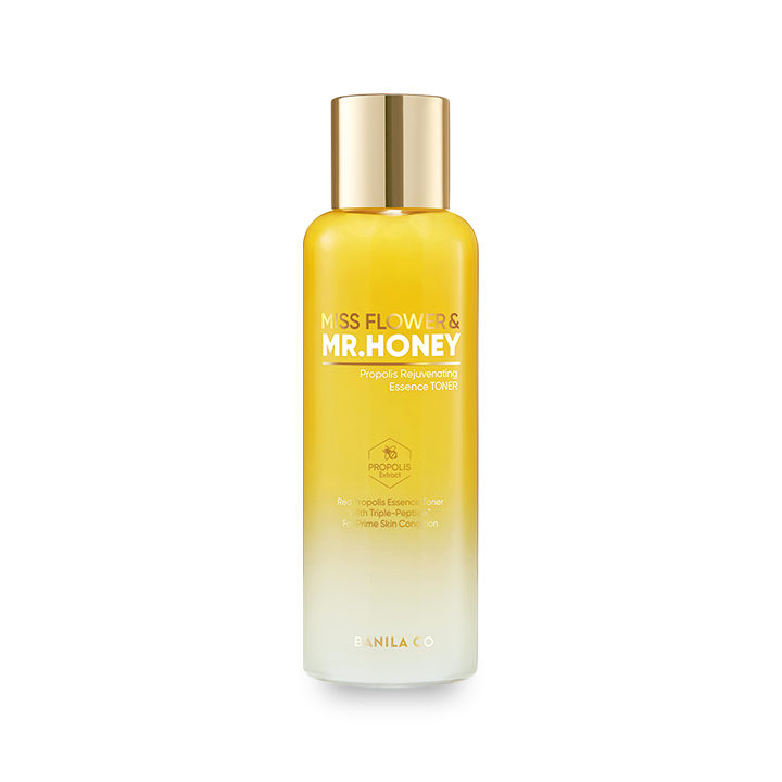 BANILA CO Miss Flower & Mr. Honey Propolis Rejuvenating Essence Toner 190ml - EmpressKorea