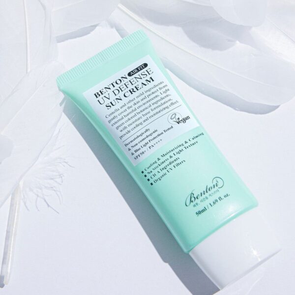 BENTON Air Fit UV Defense Sun Cream SPF 50+ PA++++ 50ml - EmpressKorea