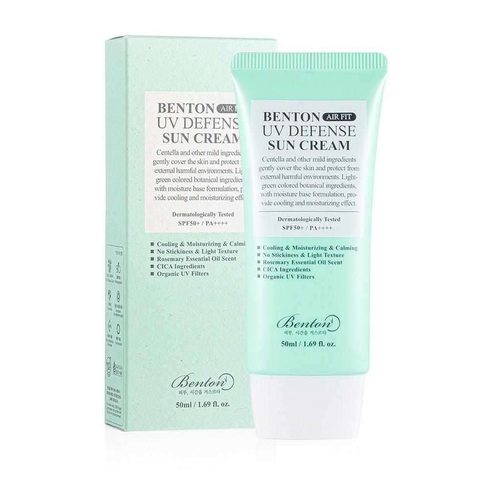 BENTON Air Fit UV Defense Sun Cream SPF 50+ PA++++ 50ml - EmpressKorea