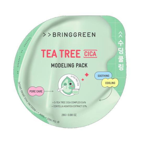 BRING GREEN Modeling Pack [Tea Tree Cica] 28g*2ea - EmpressKorea