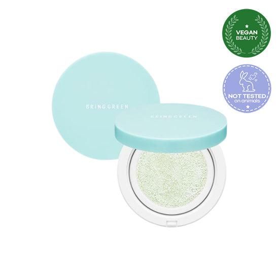 BRING GREEN Tea Tree Cica Tone-Up Sun Cushion SPF 50+ PA++++ 15g - EmpressKorea
