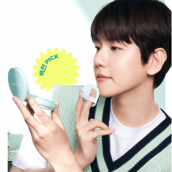 BRING GREEN Tea Tree Cica Tone Up Sun Cushion 15g - EmpressKorea