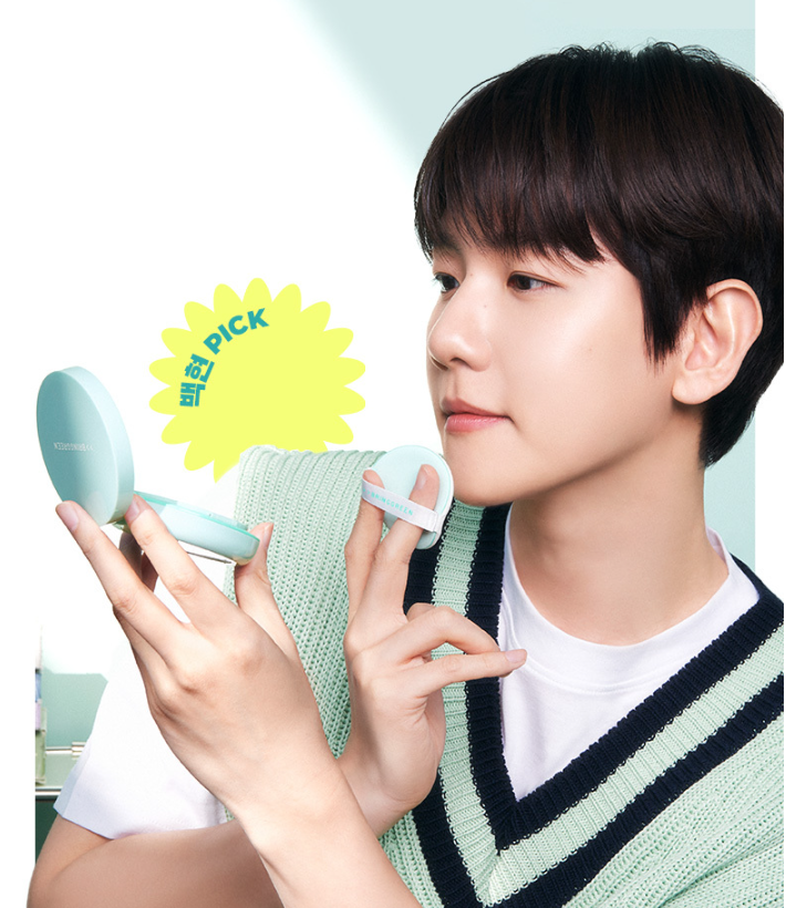 BRING GREEN Tea Tree Cica Tone Up Sun Cushion 15g - EmpressKorea