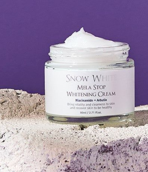 Beauty Recipe Snow White Mela Stop Whitening Cream, 80ml - EmpressKorea