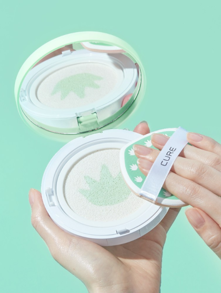 CURE Aqua Mild Cooling Sun Cushion SPF50+ PA++++ 25g - EmpressKorea