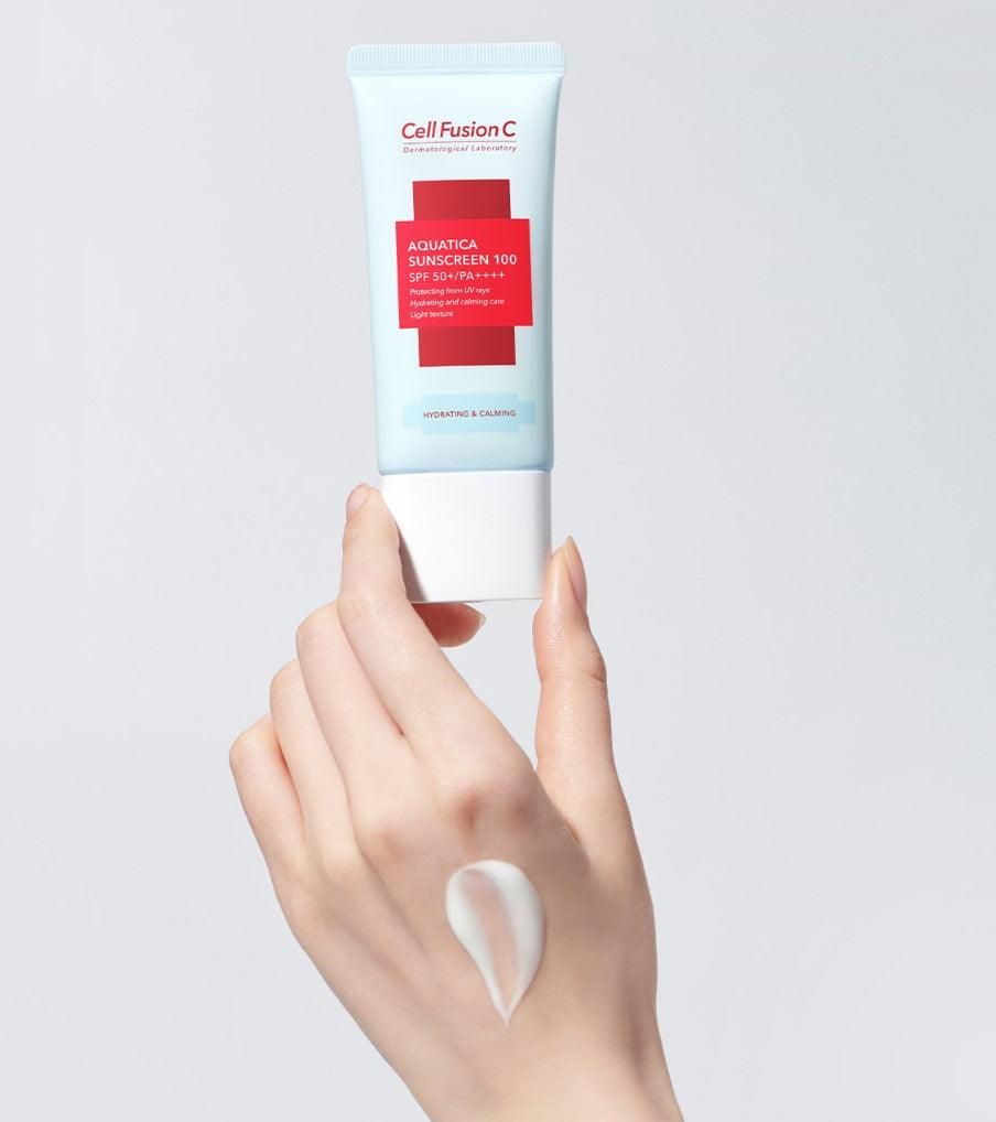Cell Fusion C Aquatica Sunscreen 100 SPF 50+ PA++++ 45ml - EmpressKorea