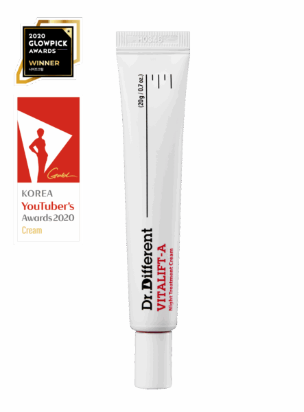 Dr.Different VITALIFT-A Night Treatment Cream 20g - EmpressKorea