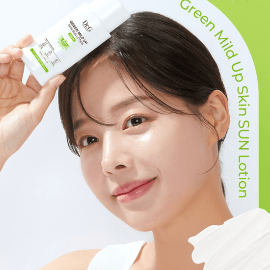 Dr.G Green Mild Up Skin Sun Lotion SPF 50+ PA++++ 50ml - EmpressKorea