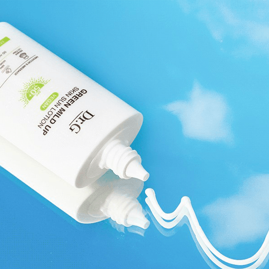 Dr.G Green Mild Up Skin Sun Lotion SPF 50+ PA++++ 50ml - EmpressKorea