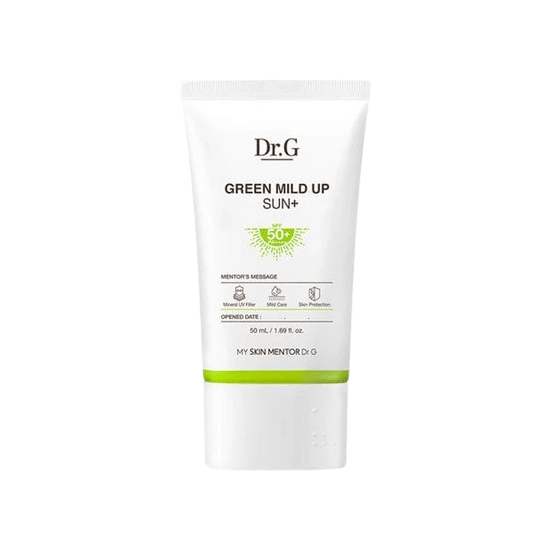 Dr.G Green Mild Up Sun+ SPF 50+ PA++++ 50ml - EmpressKorea