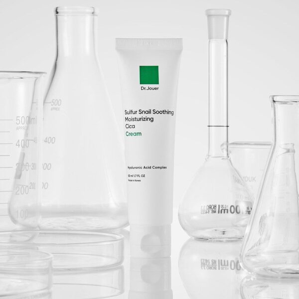 Dr. Jouer Sulfur Snail Soothing Moisturizing Cica Cream 50ml - EmpressKorea