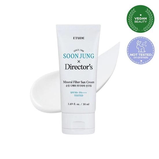ETUDE SoonJung Director's Mineral Filter Sun Cream SPF 50+ PA++++ 50ml - EmpressKorea