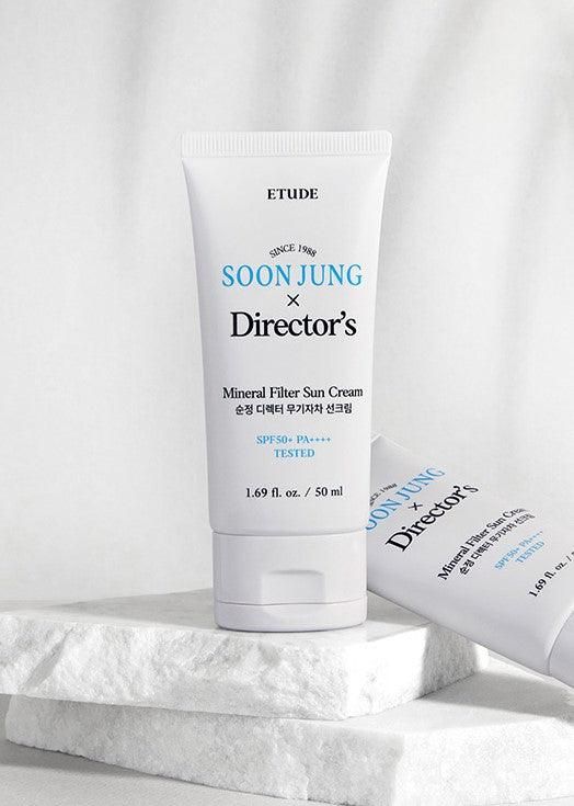 ETUDE SoonJung Director's Mineral Filter Sun Cream SPF 50+ PA++++ 50ml - EmpressKorea