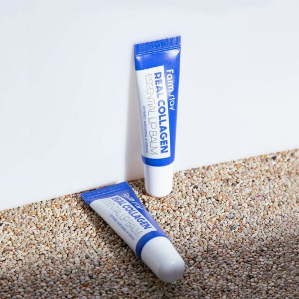 Farmstay Real Collagen Essential Lip Balm 10ml - EmpressKorea