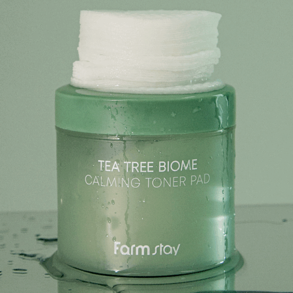 Farmstay Tea Tree Biome Calming Toner Pad 70pads 140ml - EmpressKorea