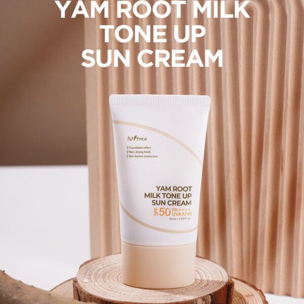 ISNTREE Yam Root Milk Tone Up Sun Cream 50mL - EmpressKorea