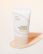 ISNTREE Yam Root Milk Tone Up Sun Cream 50mL - EmpressKorea