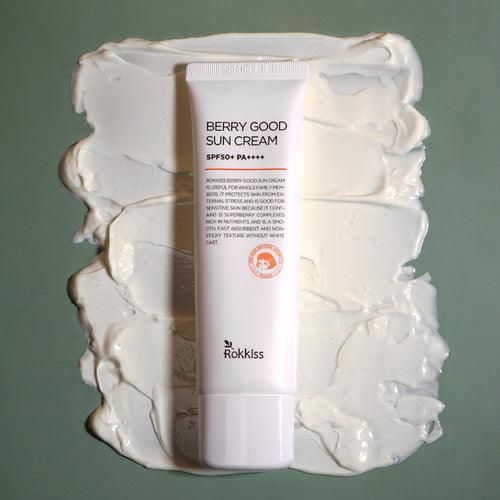 Rokkiss Berry Good Organic/Inorganic Sun Cream SPF50 PA++++ 50ml - EmpressKorea