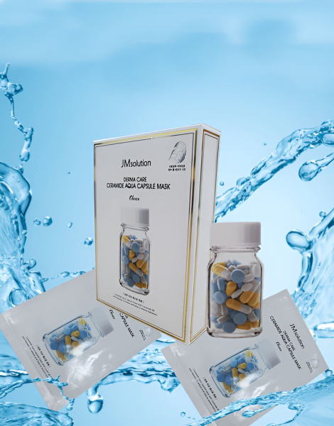 JM Solution Dermacare Ceramide Aqua Capsule Mask 10*30ml - EmpressKorea
